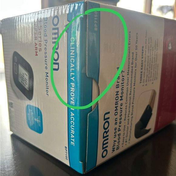 BRAND NEW OMRON 3 Series Upper Arm Monitor with Bluetooth - Picture 6 of 7